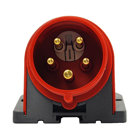 CEE Wandstecker mit Phasenwender Aufputz 5P 16A 400V IP44 3105-352-1600