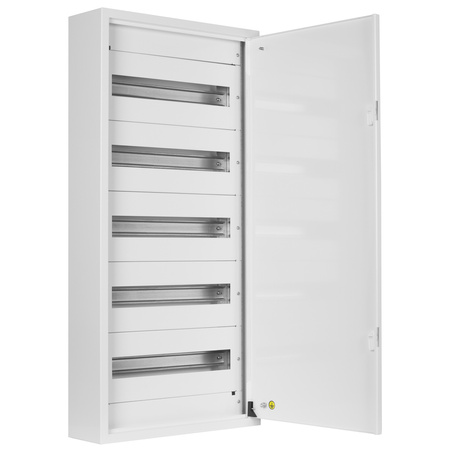 Doktorvolt Verteilerkasten Aufputz Sicherungskasten aus Metall 90 Module 5-reihig IP30 MN90/5/18
