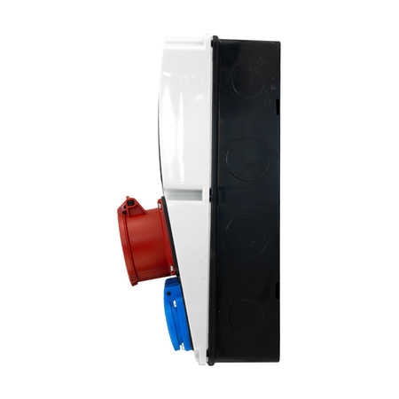 Baustromverteiler JUN 32A/16A/4x230V mit Schutz IP54 DOKTORVOLT® DV-6856-F