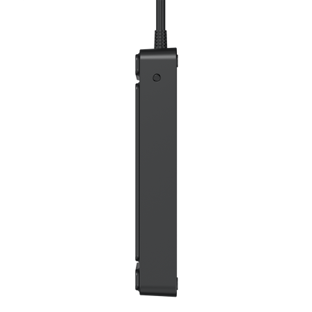 Steckdosenleiste mit 6x Schuko 230V 3x USB-A 1x USB-C 2m Schwarz W-00354