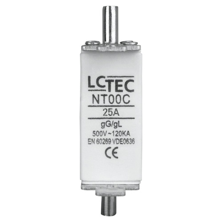 NT Sicherung 25A Messersicherung gG/gL NT00C NT00C25A