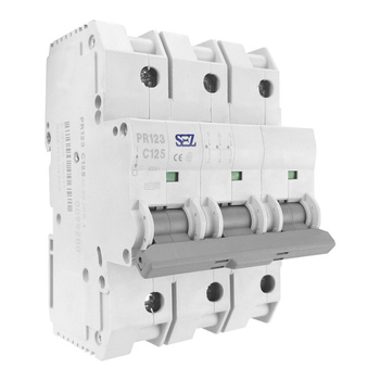 Leitungsschutzschalter C125A 3-Polig 10kA Sicherung Automat LS-Schalter SEZ 0097129