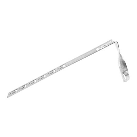 Erdung Dachziegelhalter mit einem Dachhaken Galvanisch verzinkter Stahl 11.2/Z OC