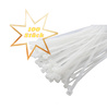 100 Stk. 3,5/290 mm Kabelbinder weiß OZN 35-290 E-P 25.43