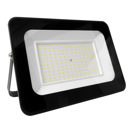LED Außenstrahler 150W GTV Flutlicht schwarz IP65 Außenwandstrahler 12000lm GT-GCX150W-40