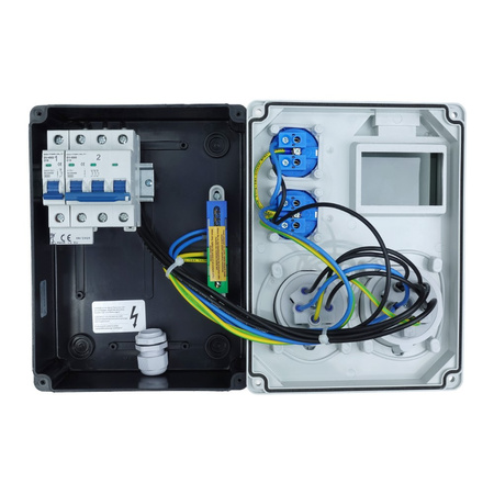 Stromverteiler HL-S 32A 16A 2x230V Baustromverteiler franz System Doktorvolt DV-5354-F