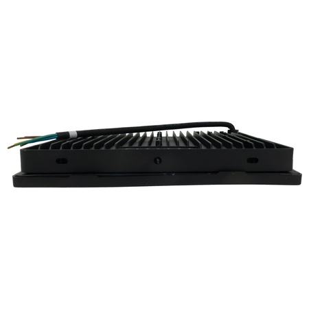 LED Außenstrahler mit Bewegungsmelder 100W GTV Flutlicht schwarz IP65 Außenwandstrahler 8000lm GT-GCX100W-40