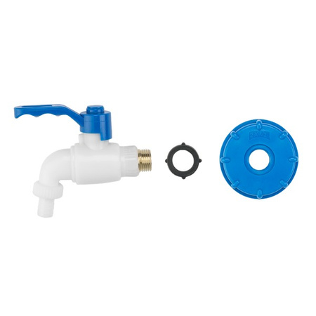 IBC Verbinder IG S60x6 mit Auslaufhahn 1/2'' Bradas IBCS60-KS1212