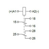 Zeitrelais m.1 Funktion 2P 12-240V Start und Reset Relais RPC-2BP-UNI Relpol 0721