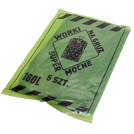 Extra starke Bauschutt- und Bausäcke WOJAFKO 160L reißfest und strapazierfähig DV-247