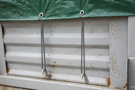 Spanngummi BUNGEE CORD HOOK 0,6x20cm 25 Stück Haken Bradas BCH4-0620GY-B