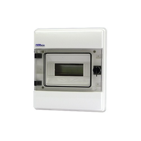 Feuchtraumverteiler Verteilerkasten Unterverteilung Kleinverteiler 1000V RHp 8 IP65 8Module UP E-P VDE 36.808