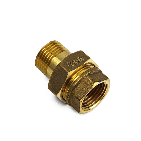 Messing Gewindefitting Diamond Verschraubung Muffe Nippel ART.61-15.P-SRUB