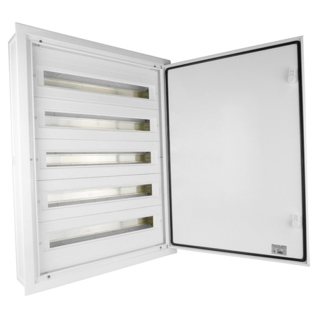Verteilerkasten IP54 DARP-120 5x24 Unterputz Alutür Unterverteiler Sicherungskasten E-P 9.524