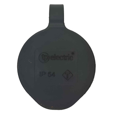 Gummikupplung 16A 230V 2P+E Steckdose Kupplung orange 3101-304-2300