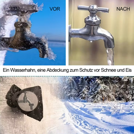 Wasserhahn Abdeckung Frostschutz Aus Schaumstoff Wasserhahn-Schutzhülle Doktorvolt DV-6739