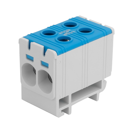Universalklemme UK 35/2 N blau Leitungsklemme Anschlußklemme 4 Klemmstellen 2,5–35mm2 Pollmann 209 2090222
