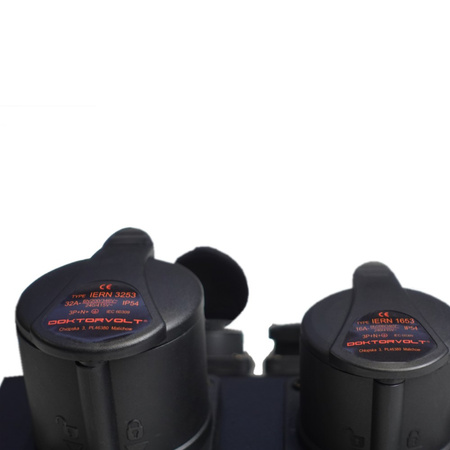 Stromverteiler BLACK A/S Doktorvolt ROS11/X-632