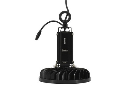 Hallenleuchte Industrielampe High Bay LED 150W Neutralweiß 4000K 22500lm Energieklasse C IP65 Feuchtraum Hallenstrahler C85-HBU2-150V-740P-1