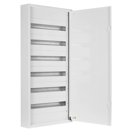 Doktorvolt Verteilerkasten Aufputz Sicherungskasten aus Metall 144 Module 6-reihig IP30 MN144/6/24