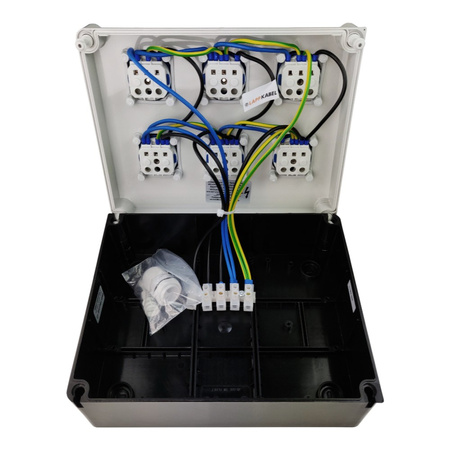 Stromverteiler 6x230V FRED Baustromverteiler Mennekes Doktorvolt DV-2978-D