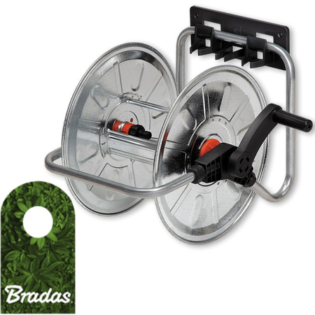 Wand Schlauchtrommel 50m Gartenschlauchtrommel Schlauchhalter 1/2" AG131