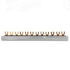 Phasenschiene 4P Gabel 12-polig 16mm2 PS/G Schiene Sammelschiene 125A DV-2831-PSG