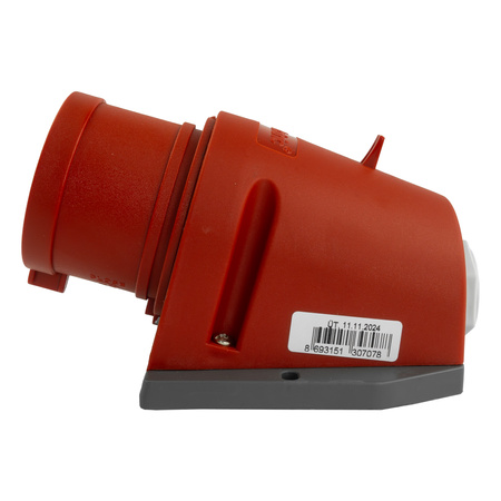 Aufputz Wandstecker CEE 5P 32A 400V IP44 VDE TP Electric 3107-312-1600