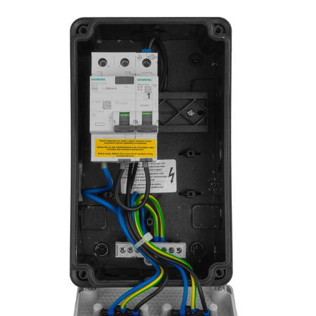 Baustromverteiler Wandverteiler Stromverteiler XS-S/FI 2x230V Siemens Schutz Komplett DV-5527-D