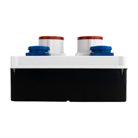 Baustromverteiler FRED 2x16A 2x230V Stromverteiler Mennekes Steckdosen Doktorvolt DV-2336-F