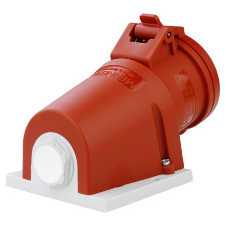 CEE Mennekes Einbausteckdose 32A 5P 400V IP44 Anbausteckdose Typ 27008