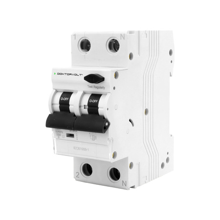 FI/LS-Schalter B16 30mA typ A RCBO 10kA Leitungsschutzschalter Fi-Schalter Kombination Doktorvolt DV-5046