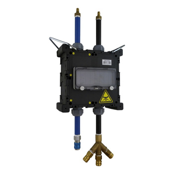 Hängeverteiler mit Druckluft Pendel und wasserhydraulischem Anschluss Stromverteiler mit Betätigungsklappe Minibox TpE 3336-700-0300
