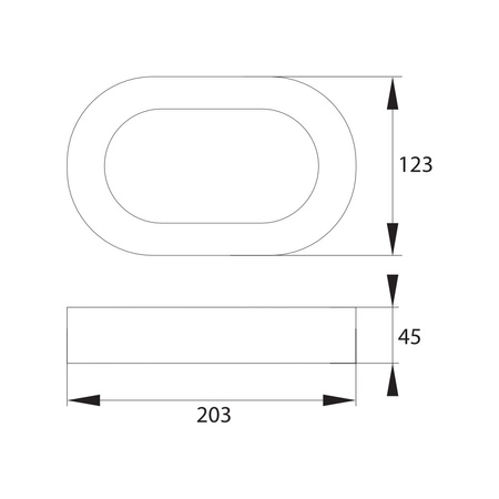 Fassadenlampe Wandleuchte VALIT 10W 4000K IP65 Bemko C25-EL2-O-010GR-4K