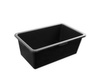 Mörtelwanne Mörtelkiste Mörtelkasten Zementkiste schwarz 40L BRADAS KTKP40