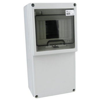 Stromverteiler IP65 5 Module Verteilerkasten Feuchtraumverteiler Sicherungskasten Aufputz M-L 6.8200