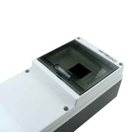 Stromverteiler TD SLIM IP65 6Module Verteilerkasten Feuchtraumverteiler Sicherungskasten Aufputz Doktorvolt DV-9115