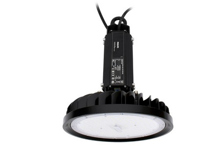 Hallenleuchte Industrielampe High Bay LED 150W Neutralweiß 4000K 22500lm Energieklasse C IP65 Feuchtraum Hallenstrahler C85-HBU2-150V-740P-1