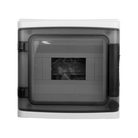 Verteilerkasten Feuchtraumverteiler HIGHT Kleinverteiler 1000V IP65 8 Module Sicherungskasten AP M-L 1x8 940.08