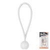 10 Stk. Spanngummi Set mit Kugel 10x20cm weiss Bradas BCB-0520WH-B