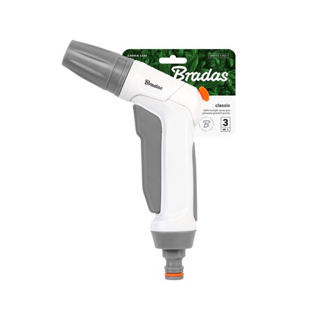 Gartenbrause Handbrause Schlauchbrause Wasserspritze Reinigungsspritze Sprühpistole Classic WHITE LINE WL-EN10TK