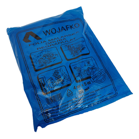 Lackierschutzfolie 4x5m Wojafko verschiedene Dicken DV-101