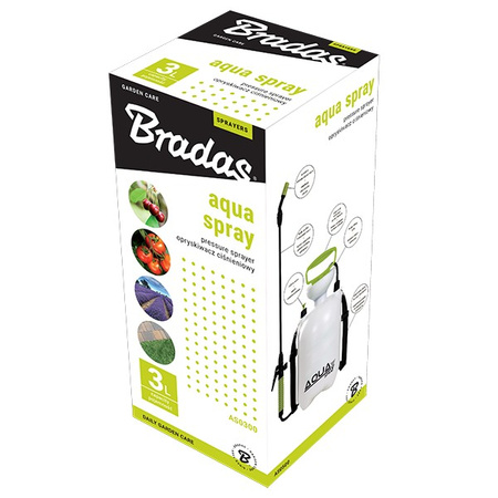 Drucksprüher Pflanzensprüher Sprüher Gartenspritze Handsprüher 3l AQUA SPRAY AS0300