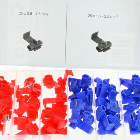 Abzweigverbinder-Set 50-tlg Schnellverbinder G02820