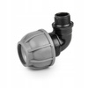 Winkelstück für PE-Rohre 50mm 90° Außengewinde 2" DSRA10K50M2