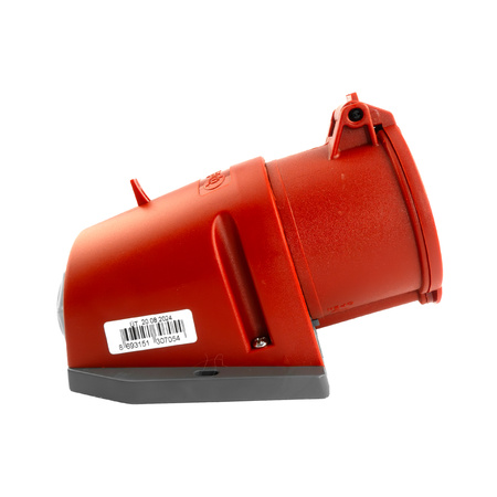 Wandsteckdose CEE Aufputz Kombi Steckdose 5P 32A IP44 400V VDE TP Electric 3107-307-1600