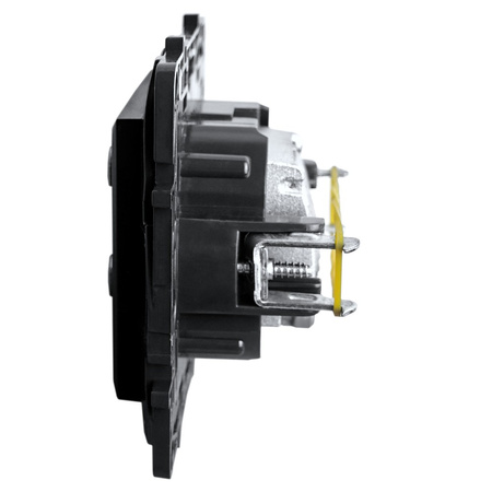 Steckdose TV-R-SAT-SAT schwarz 1,5 dB Niloe Step 863582