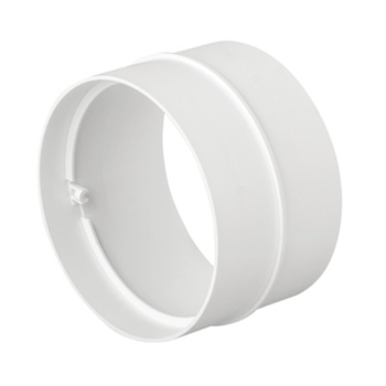 Rundrohr Verbinder Ø100 Kunststoff airRoxy 02-464