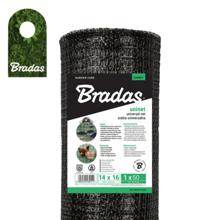 Maulwurfnetz Schutznetz UNINET 40g/m2 14x16mm 50 x 1 m Abdecknetz Absperrnetz Bradas AS-UN4010050