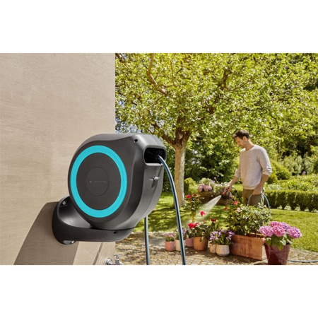 Gardena Schlauchaufroller Schlauchbox RollUp M Gartenschlauch 20m 18610-20